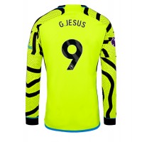 Muški Nogometni Dres Arsenal Gabriel Jesus #9 Gostujuci 2023-24 Dugi Rukav